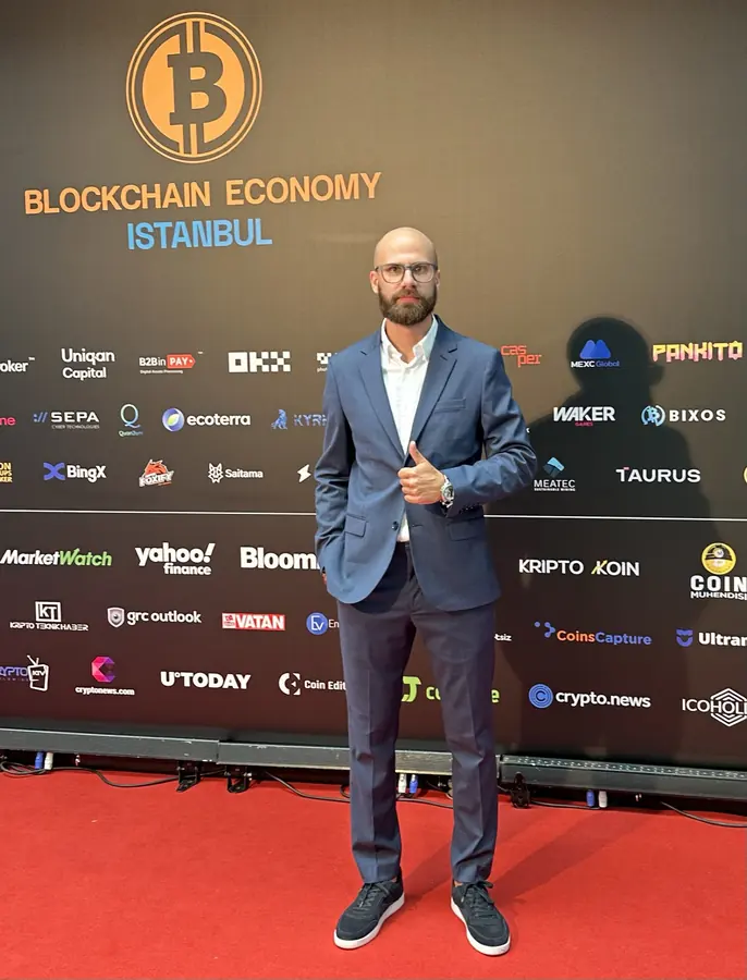 At Blockchain Economy Istanbul