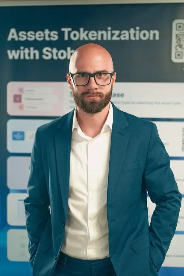 Ross Shemeliak at a conference