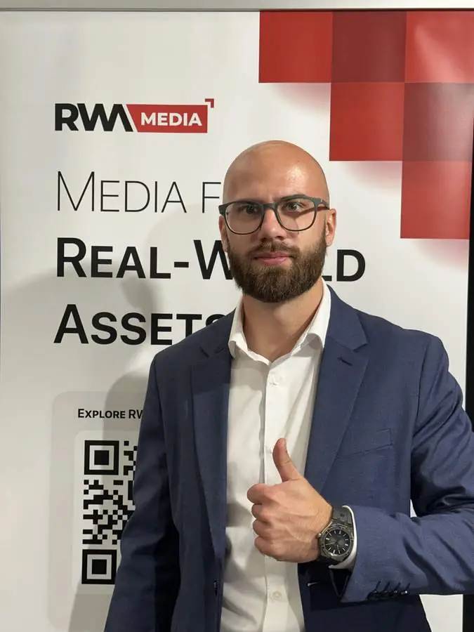 Ross Shemeliak at a conference