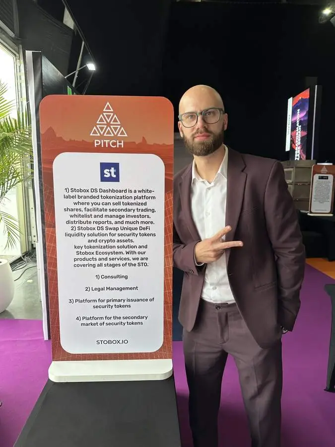 Ross Shemeliak at a conference