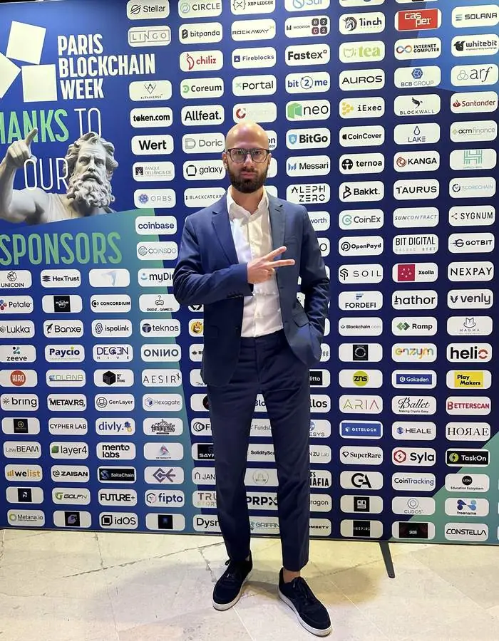 Ross Shemeliak at a conference