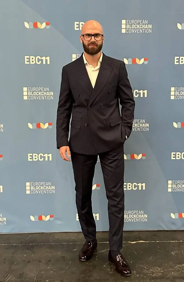 Ross Shemeliak at a conference