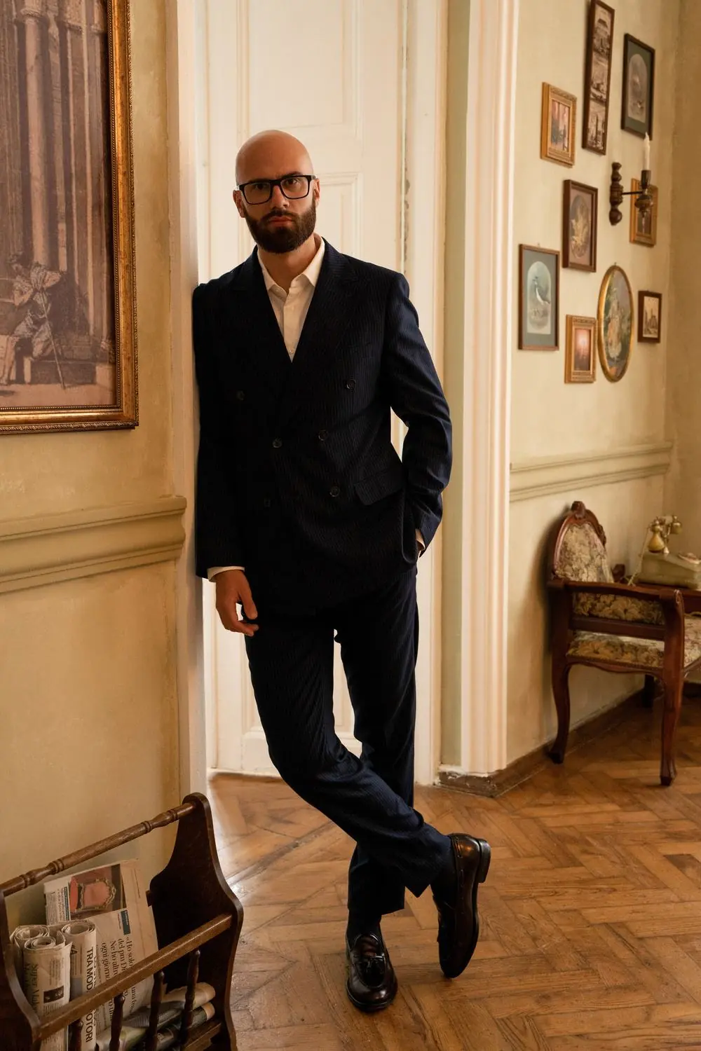 Ross Shemeliak, editorial portrait
